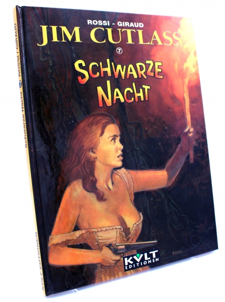 Jim Cutlass Comic Album (Hardcover) Band 7: Schwarze Nacht von Kult Editionen
